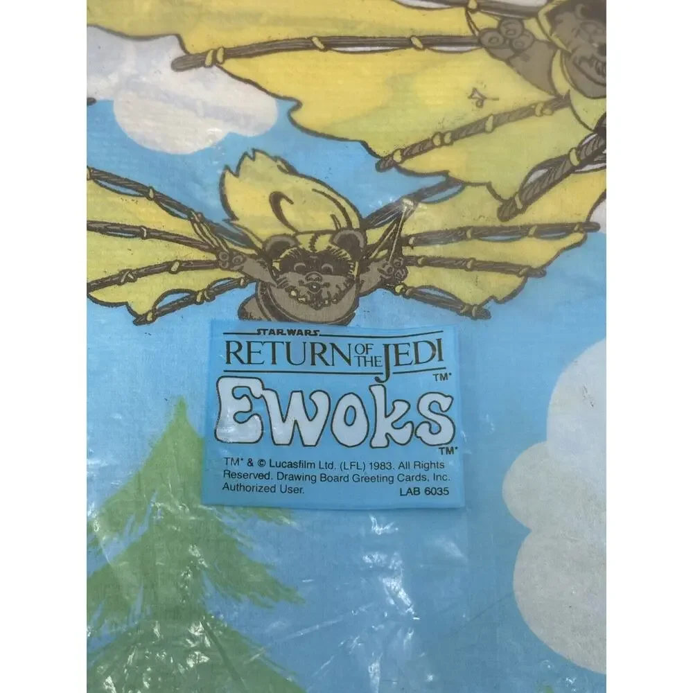 Vintage Ewoks‎ Star Wars Return of the Jedi PAPER TABLECOVER LAB 6035